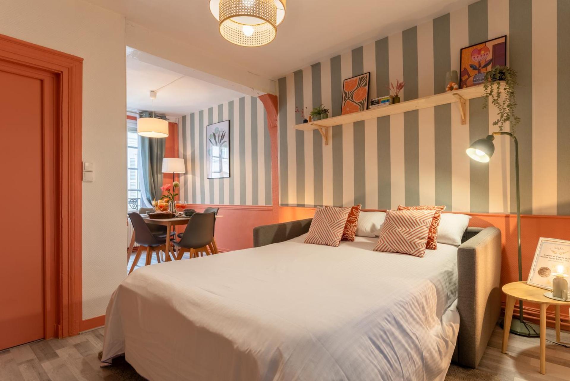 Olympe By Kleidos, Appartement 4P, Rue Calme, Centre Historique, Proche Gare Rouen Dış mekan fotoğraf